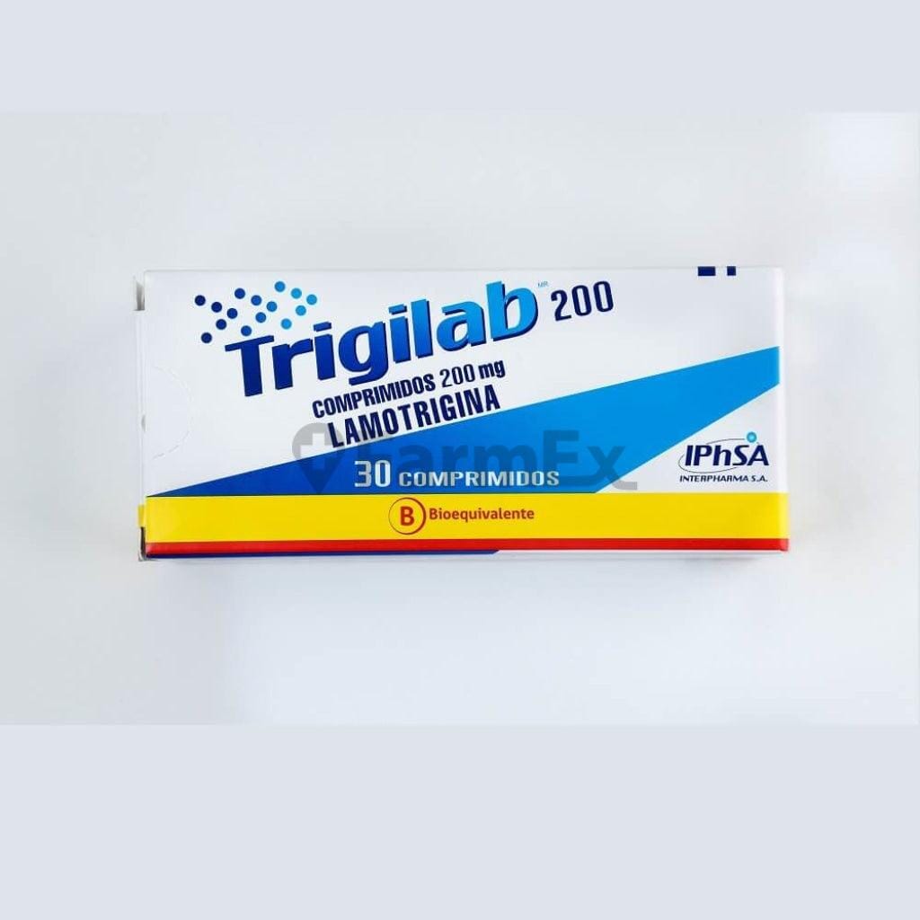 Trigilab 200 mg x 30 comprimidos Farmex-Fonasa-Persistente